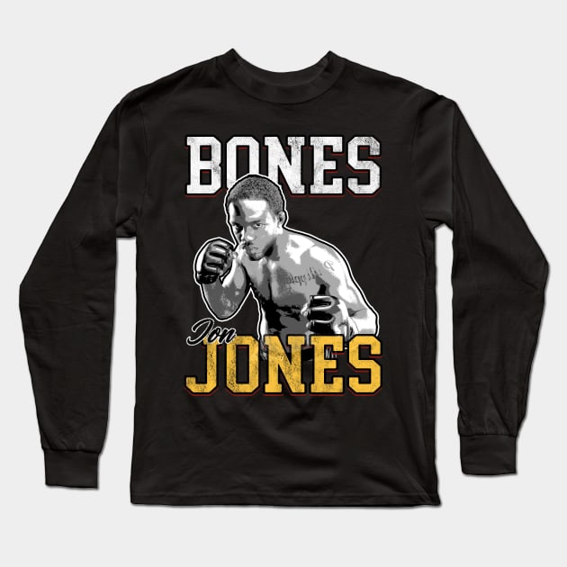 Jon Bones Jones Long Sleeve T-Shirt by SmithyJ88